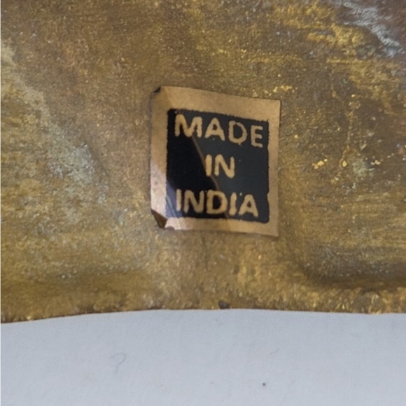 Set Of 4 Solid Brass Ribbon Bows Vintage 14 1/2” Frame Decorative Wall Decor - Picture 13 of 13